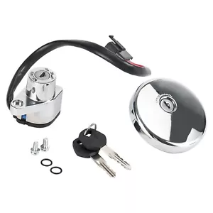 Ignition Switch Fuel Cap For Kawasaki Vulcan VN800 Classic Drifter 500 LTD 01 US - Picture 1 of 9