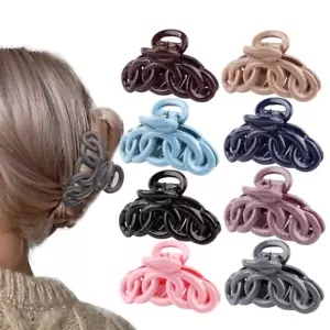 Canitor Hair Clips Set: 8PCS Banana Claw Clips for Thin Hair, Non-Slip Vines Twi - Picture 1 of 12