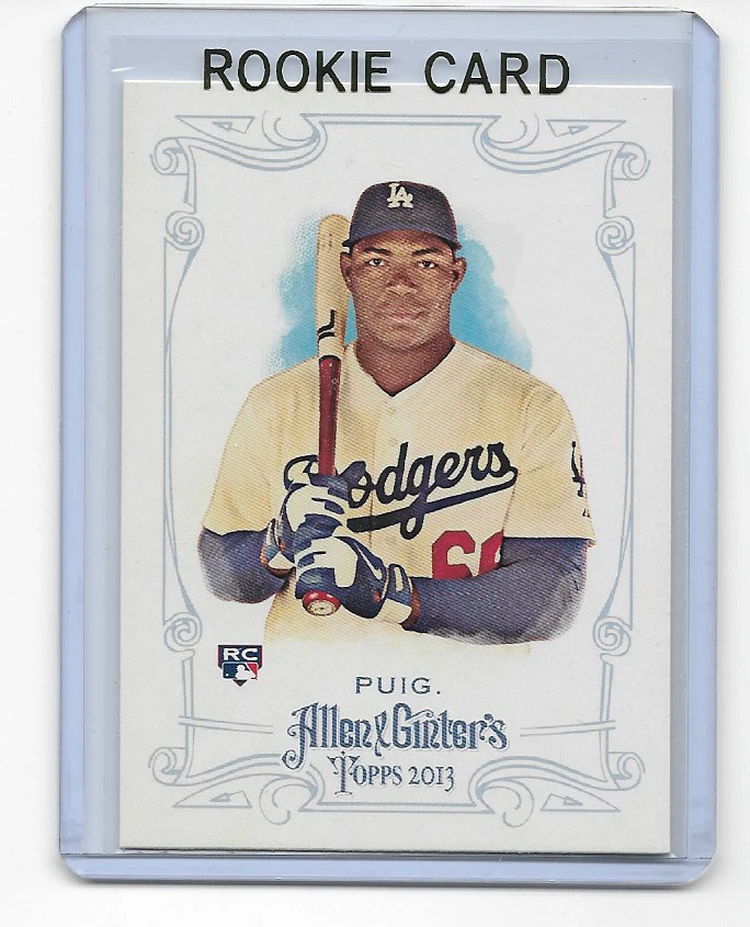 Yasiel Puig 2013 Topps Allen & Ginters A&G Rookie Card #44  qty - Image 1 of 1