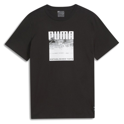 T shirt PUMA Stomping Grounds uomo taglia M top casual atletico 62689702