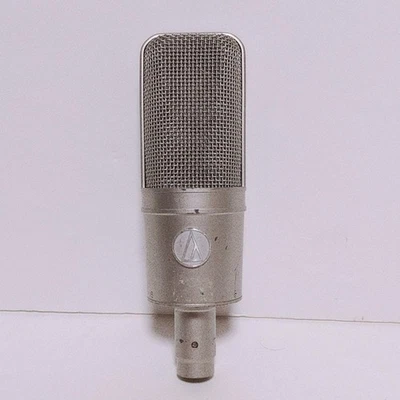 Audio-Technica AT4047/SV Condenser Microphone Silver – Tested, Working Japan - Image 1 of 4