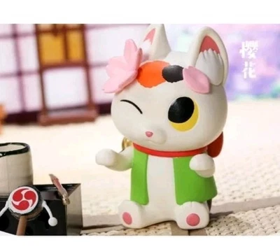 POP MART x Konatsu Can Neko Friends Series SAKURA 🐱🌸 Confirmed PVC Figure NEW - Image 1 of 4