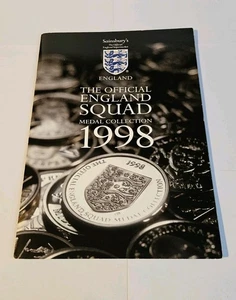 The Official England Squad Medal Collection 1998 Sainsbury's World Cup France 98 - Picture 1 of 9
