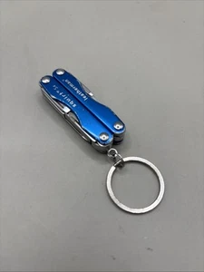 Multiherramienta Leatherman Squirt S4, llavero, retirado, ¡AZUL! - Imagen 1 de 6