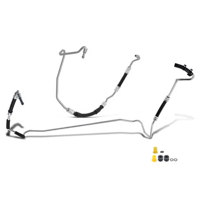 2x Power Steering Pressure & Return Line Hose Assy for Jeep Wrangler JK Wrangler - Image 1 of 4
