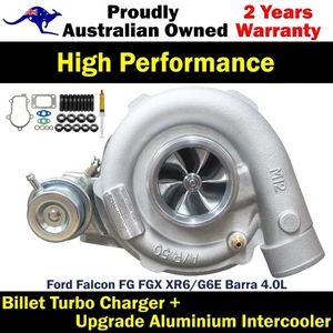 Upgrade Billet GT3582R Turbo Charger For Ford Falcon FG FGX XR6/G6E Barra 4.0L - Picture 1 of 12