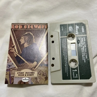 Rod Stewart - Every Picture Tells a Story VG++ Cassette UK Mercury  1971 - Image 1 of 3