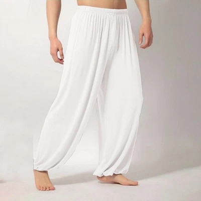 Mens Trousers Mens Pants M~3XL Shaolin Summer Wing Arts Chun Trousers Cotton - Image 1 of 4