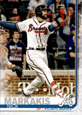 5 CARD LOT - 2019 Topps - Nick Markakis #350 - Image 1 of 2