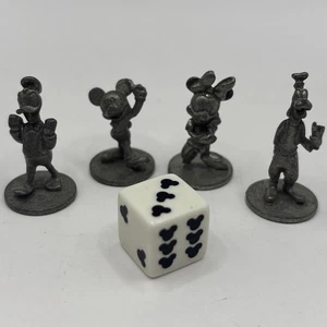 Set Of (4) 2004 Disney Scene It Player Pieces Donald Mickey Goofy Minnie Mouse - Picture 1 of 7