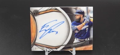 2018 Topps Tribute - Tribute Autographs Eric Thames #TA-ET 057/199 - Image 1 of 3