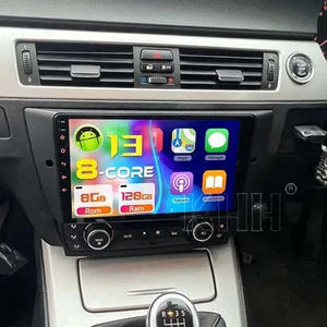 8+128G Android 13 For BMW E90 M3 328i 335i Car Stereo Radio CarPlay BT GPS Navi - Bild 1 von 23