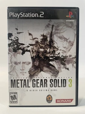 Metal Gear Solid 3 Sony PS2 PlayStation 2 Game No Manual Konami Stealth Action - Image 1 of 3