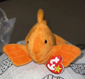 Ty Beanie Babies Goldie el pez dorado. Nuevo con errores 1994 - Imagen 1 de 12