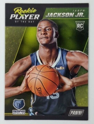 2018-19 Panini Rookie Player of the Day Jaren Jackson Jr RC #RC4, Grizzlies - Image 1 of 3