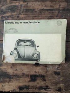 VOLKSWAGEN MAGGIOLINO  - LIBRETTO ISTRUZIONI USO E DATI Originale  1300 E 1200 - Foto 1 di 4