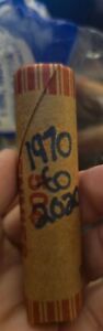 1970s To 2020 Penny Roll Couple Coins With Doubling Small Date 88 