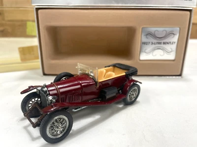 VINTAGE 1985 CORGI 1927 3-LITRE BENTLEY COLLECTORS' CLASSICS C861/2 MAROON MIB - Image 1 of 4