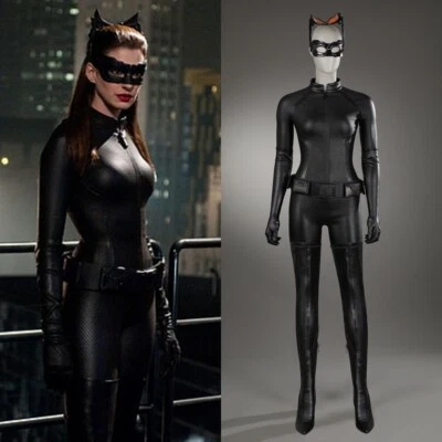 NUEVO Disfraz de Catwoman Selina Kyle El Caballero Oscuro se levanta Traje con disfraces Hecho a mano Foto 1 de 4