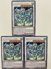 Yugioh Stardust Dragon TOCH-EN050 Rare Mint Condition x3