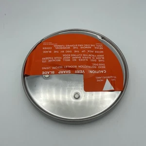 New Open Box Cuisinart DLC-844TX Slicing 4mm Disc Blade Size 10 DLC 8 DLC 10 Ser - Picture 1 of 4