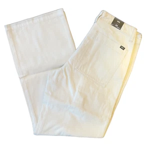 Nuevo pantalón cargo mujer Vans Arroyo pierna ancha Turtledove talla 26 - Imagen 1 de 2