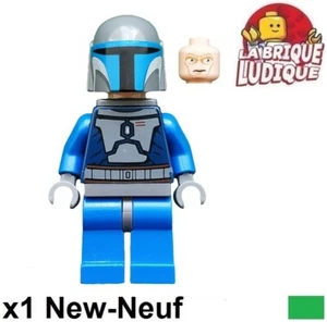 Lego Figur Minifiguren Star Wars Mandalorian Death Watch Warrior blau/blue sw0296 - Bild 1 von 1