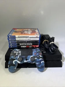Sony PlayStation 4 PS4 500GB Console Lot 5 Games Bundle W/Controller #ML16 - Picture 1 of 23