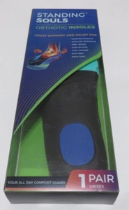 Standing Souls Orthotic Pain Relief Insoles Men's 6-8 Women's 7-9 SMALL NEW!! - Picture 1 of 2