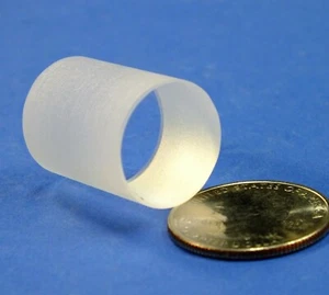 19.1mm dia. x 25.8mm thick Optical Flat Window, 1/10 wave flat AR Coated HeNe - Picture 1 of 10