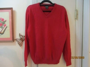 Jos. A. Banco - Suéter Pulóver de Lana Merino 100% Cuello en V para Hombre - Talla XL - Imagen 1 de 5