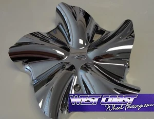 Concept Neeper Chrome RIM Screw Hole Wheel Replacement Center Cap PART# 10966 - Picture 1 of 1