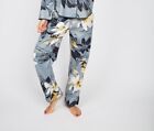 Cyberjammies Pyjama Bottoms Cotton Modal Women Rachel Grey Floral Print PJ Pant