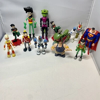 Lote Mixto Figuras de Acción Teen Titans Gran Colección DC Heroes HG2 Foto 1 de 4