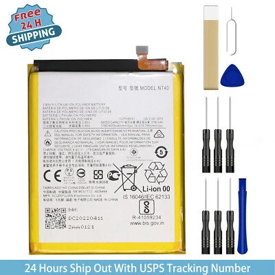 Batería Compatible Para Motorola Moto G Pure 2021 XT2163 XT2163-6 XT2163DL NT40 Foto 1 de 4