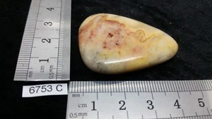 AGATE CRAZY LACE pierre plate TOP mineraux collection lithotherapie reiki déco - Picture 1 of 2