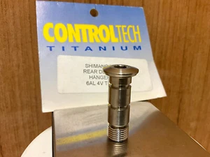 NOS Controltech TITANIUM rear derailleur hanger bolt z.B. e.g. SHIMANO XT/XTR - Bild 1 von 8