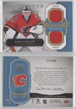 2013-14 Upper Deck Artifacts Treasured Swatches Miikka Kiprusoff #TS-MK