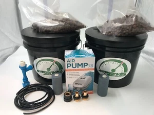 2 BUCKET DWC hydroponic Venturi Water change system - NEW LEVEL HYDROPONICS - Picture 1 of 9