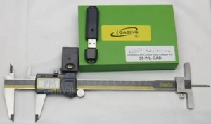 Pinza origine assoluta iGaging 8" e kit mittente/ricevitore + profondimetro opzionale - Foto 1 di 3