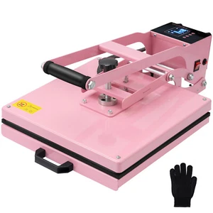 Digital Heat Press Machine 15"x15" T-shirt Sublimation Transfer Printer DIY - Picture 1 of 12