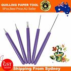 5Pcs Slotted Paper Quilling Winder Roll DIY Origami Craft Tool Pen Handicraf Kit