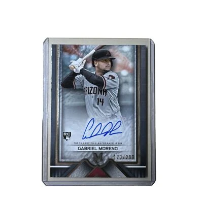 2023 Topps Museum Collection - Rookie Auto Gabriel Moreno 173 /299 (AU, RC) - Image 1 of 2