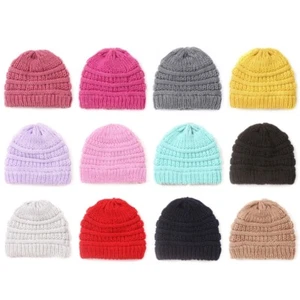 Newborn Soft Baby Hat Knitted Hats Photography Props for Girls Boy Toddler - Picture 1 of 19
