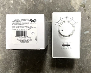 TPI Corporation ETD9MTS Thermostat - 2H-1C/50-90F/Klemmen - Bild 1 von 1