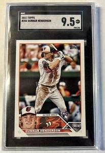 2023 Topps S1 Gunnar Henderson RC Baltimore Orioles Graded SGC 9.5 MT+ - Bild 1 von 2