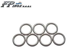 Anneaux inox 316 Rond 6 x 40 mm intérieur ( Lot de 7 ) inox A4 - Imagen 1 de 1