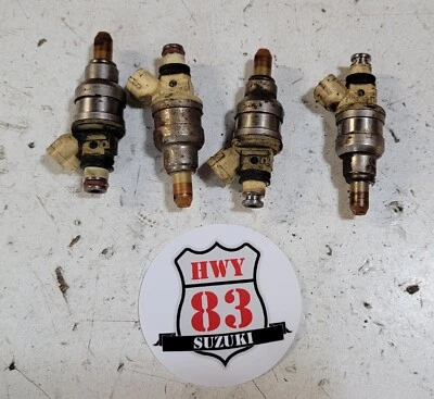 1.6L 16V Original OEM Fuel Injectors SUZUKI SIDEKICK GEO TRACKER 16 VALVE ENGINE - Image 1 of 2