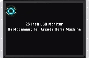 UNICO 26 inch Arcade Monitor 4:3 Ratio LCD Gaming Monitor for HDMI/VGA/CGA/E... - Picture 1 of 12