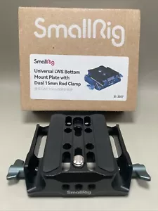 SmallRig Universal LWS Baseplate Come with 15mm LWS Rod Clamp for Tripod 3357 - Picture 1 of 9